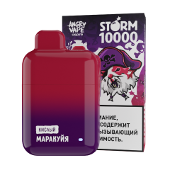 ANGRY Storm 10 000 со вкусом «маракуйя»